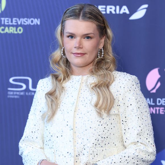 Camille Gottlieb - Séance photo lors de la cérémonie d'ouverture de la 65e édition du Festival TV de Monte-Carlo, le 12 juin 2026
 © Denis Guignebourg / Bestimage