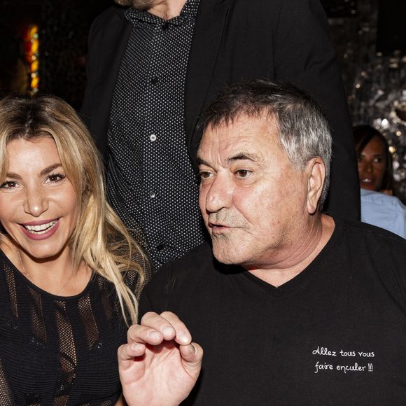 Exclusif - Lola Marois-Bigard et son mari Jean-Marie Bigard - Soirée au Don Camilo pour le lancement du clip « Radio Aktébo » de l'association Aktebo au profit des enfants malades à Paris, le 17 septembre 2019. © Jack Tribeca/Bestimage