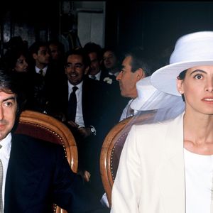 Archives - Mariage d’Inès de la Fressange et Luigi d’Urso. Frederic Herve / Bestimage