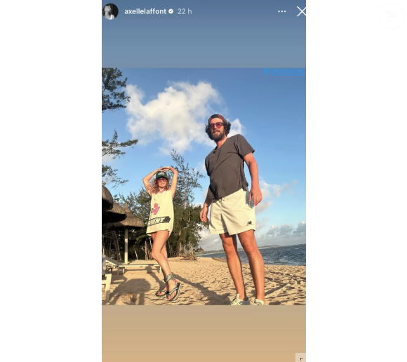 Axelle Laffont, Instagram