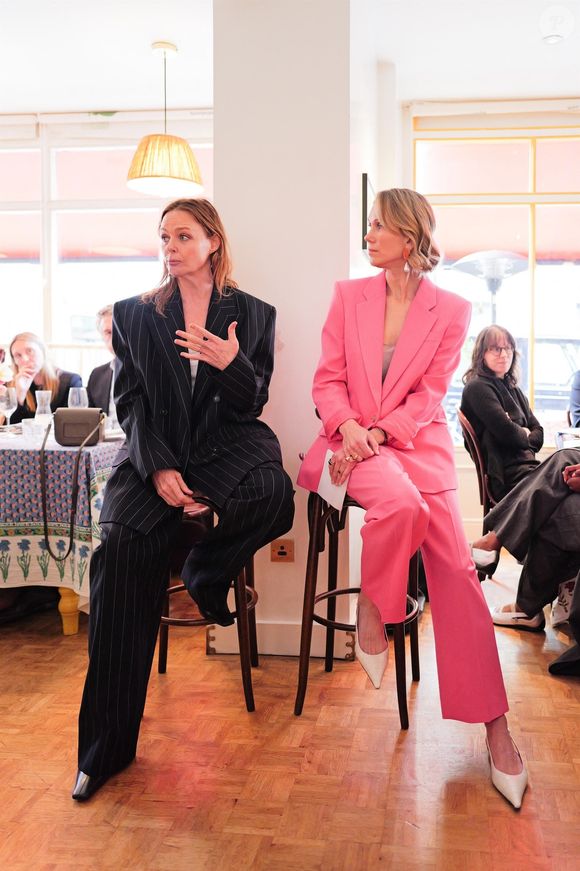 À l'occasion de la Journée de la Terre, Stella McCartney s'est associée au British Fashion Council pour mettre l'accent sur le développement durable dans le cadre du projet The Circularity d'Indré Rockefeller.
©Backgrid USA / Bestimage