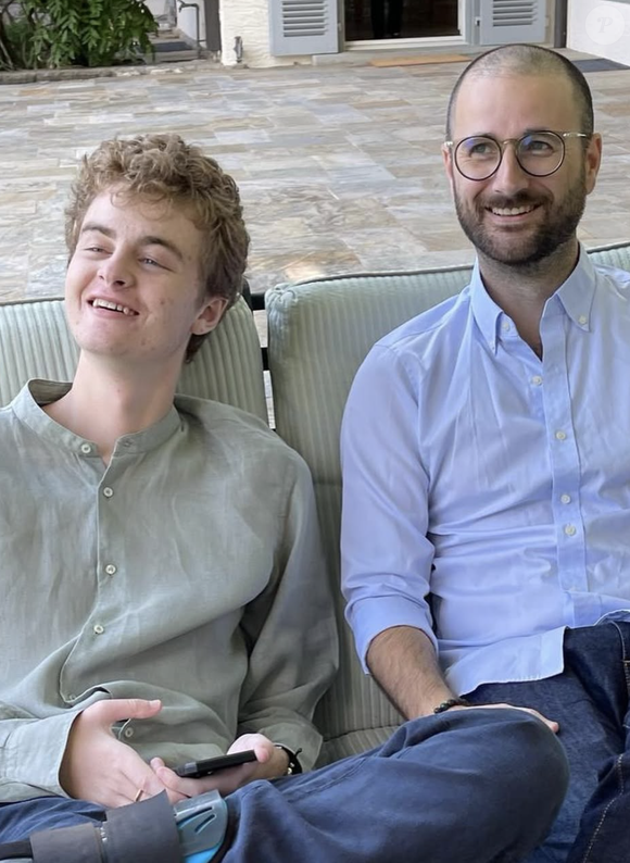 Frederik de Nassau et un proche sur Instagram @polgfoundation