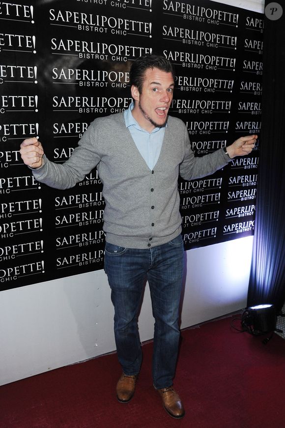 Norbert Tarayre - Inauguration du restaurant "Saperlipopette!" de Norbert Tarayre (Top Chef 3) à Puteaux, le 17 novembre 2014.

Pierre Perusseau / Bestimage