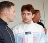 Charles Leclerc pourrait défendre son titre remporté l’an dernier.
Nicolas Noaro, Charles Leclerc lors du marathon Karting Jules Bianchi au circuit Paul Ricard au Castellet le 8 septembre 2024. © Anne-Sophie Guebey via Bestimage