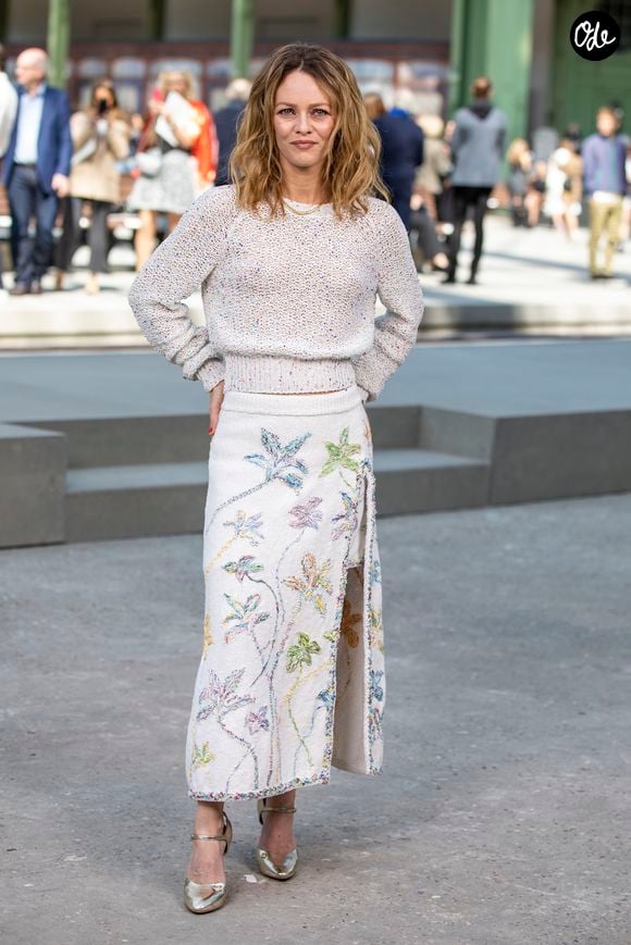 Vanessa Paradis - Les célébrités au photocall du défilé "Chanel Cruise Collection 2020" au Grand Palais. Paris, le 3 mai 2019.
© Olivier Borde/Bestimage