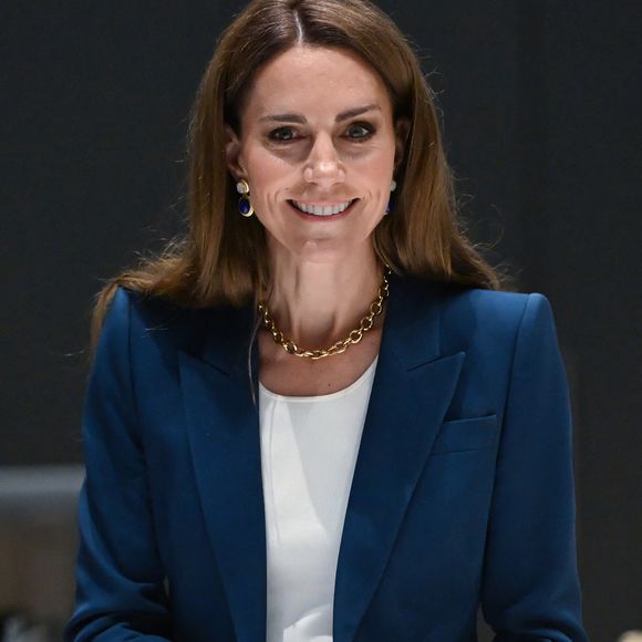 Catherine Kate Middleton, princesse de Galles, est en visite à la V&A East Storehouse à Londres le 10 juin 2025

© Eddie Mulholland / Pool / Burton via Bestimage