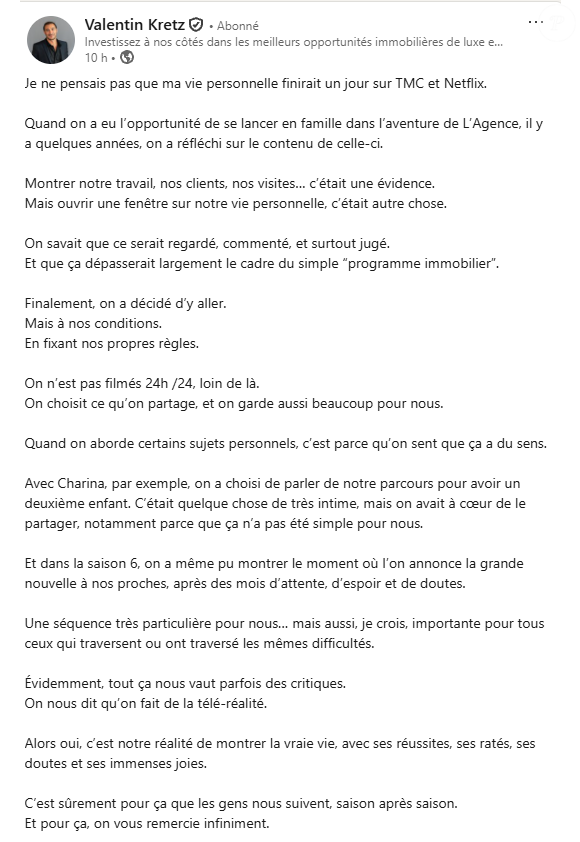 Valentin Kretz sur LinkedIn