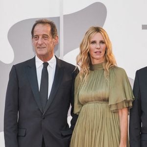 Stéphane Brizé, Vincent Lindon et Sandrine Kiberlain,  lors du 78ème festival international du film de Venise, la Mostra (MPP / Bestimage).