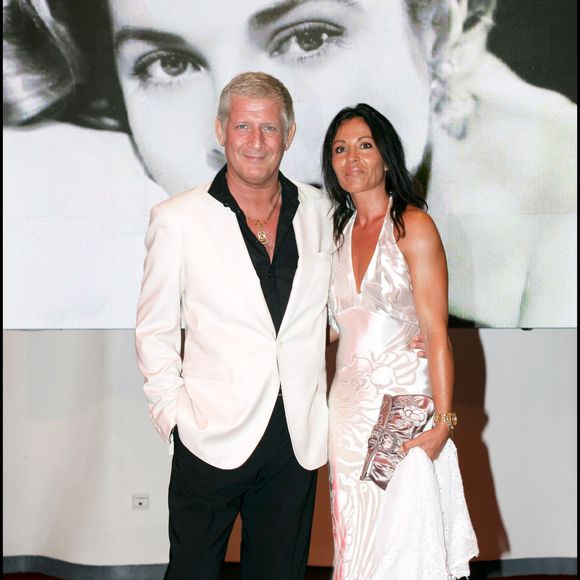 Patrick Sébastien et son ex-femme Nathalie lors du 59e Gala de la Croix Rouge Monégasque dans la salle des étoiles du Sporting Monte Carlo, le 27 juillet 2007 ©SBM/Bestimage