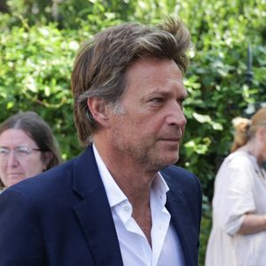 Laurent Delahousse assiste aux obsèques de Philippe Labro à l'église Saint Germain des Prés à Paris, France, le 13 juin 2025. Philippe Labro, journaliste prolifique, auteur, réalisateur et compositeur, est décédé à l'âge de 88 ans des suites d'un cancer le 4 juin dernier. Photo by Nasser Berzane/ABACAPRESS.COM