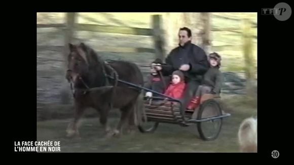 Capture d'écran du documentaire "La face cachée de l'homme en noir" diffusé sur TF1.