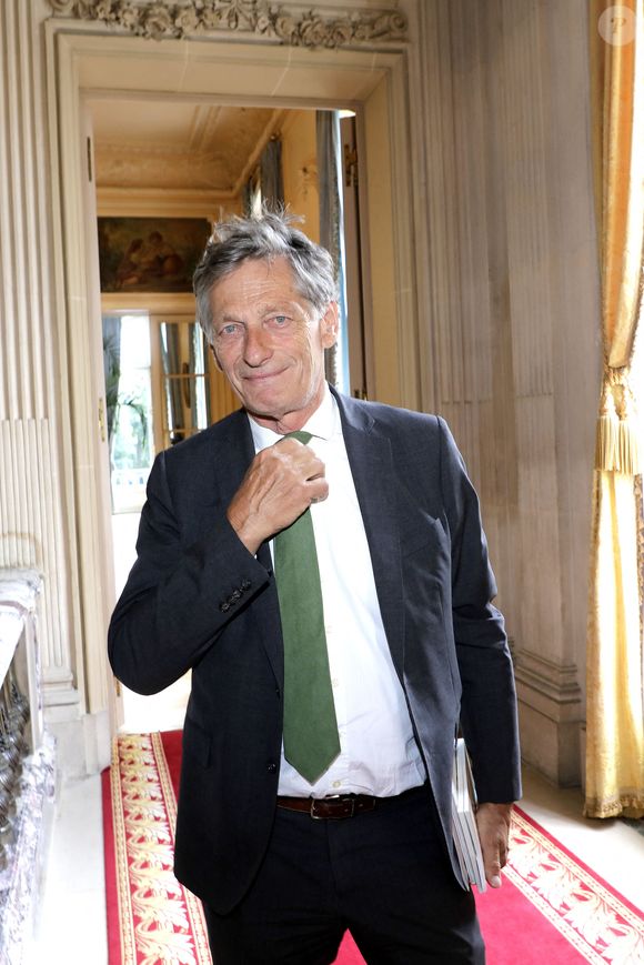 Exclusif - Portrait de Nicolas de Tavernost à Paris, le 21 juillet 2023.
© Cédric Perrin/Bestimage
