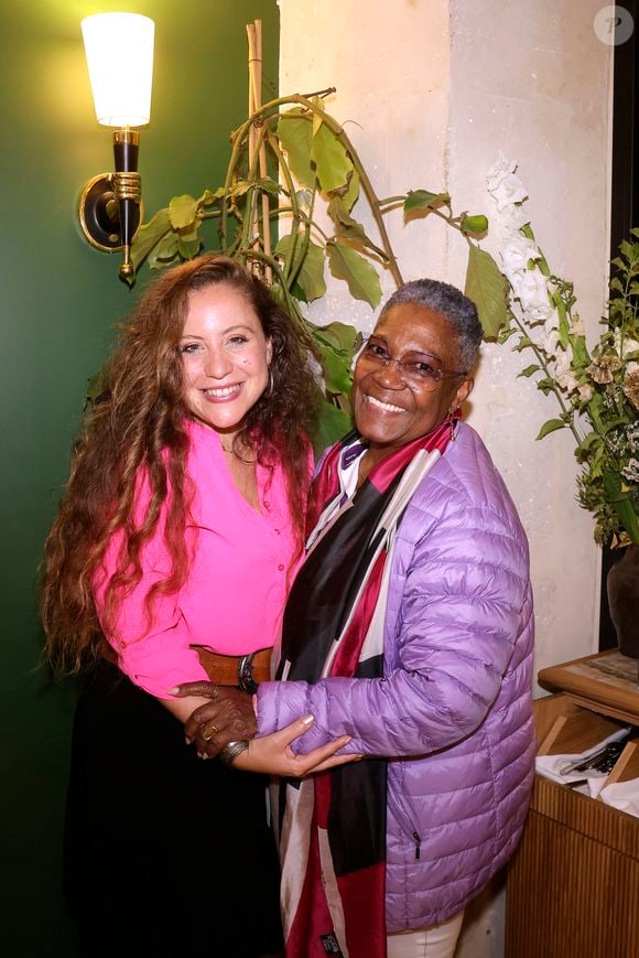 Exclusif - Lys Santellani alias Lys et Firmine Richard - Générale du spectacle "Psych&Lyrique" à la Comédie Saint-Michel à Paris le 13 septembre 2025. © Cédric Perrin/Bestimage