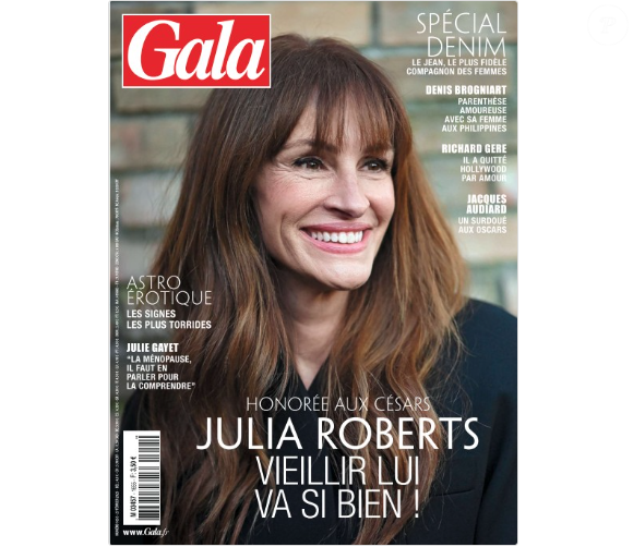 Gala, 27 février 2025, Julia Roberts.