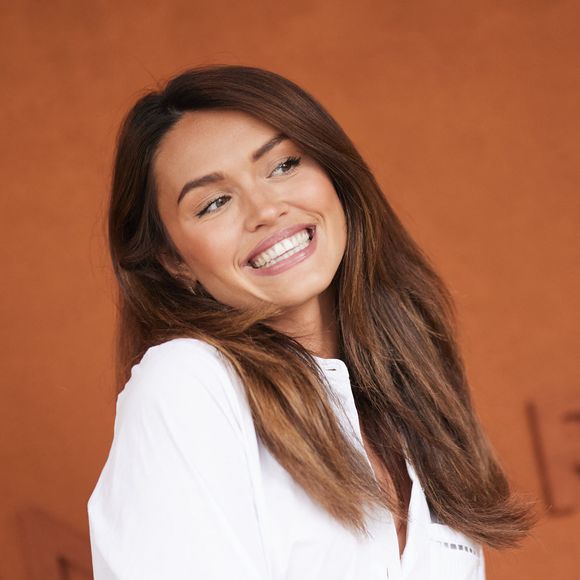 Diane Leyre - Les célébrités au village lors des Internationaux de France de tennis de Roland Garros 2024 à Paris. Le 5 juin 2024. 
© Jacovides-Moreau/Bestimage