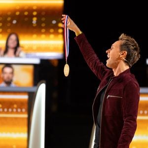 Exclusif - Cyril Féraud lors de l'enregistrement de l'émission "100% Logique", présentée par C.Féraud et diffusée le 7 mars 2026 sur France 2, à Saint Denis, France, le 26 novembre 2025. © Jeremy Melloul/Bestimage