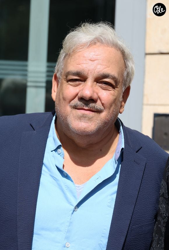 Exclusif - Didier Bourdon - Les célébrités quittent les studios de RTL à Neuilly-sur-Seine, le 2 septembre 2024.
