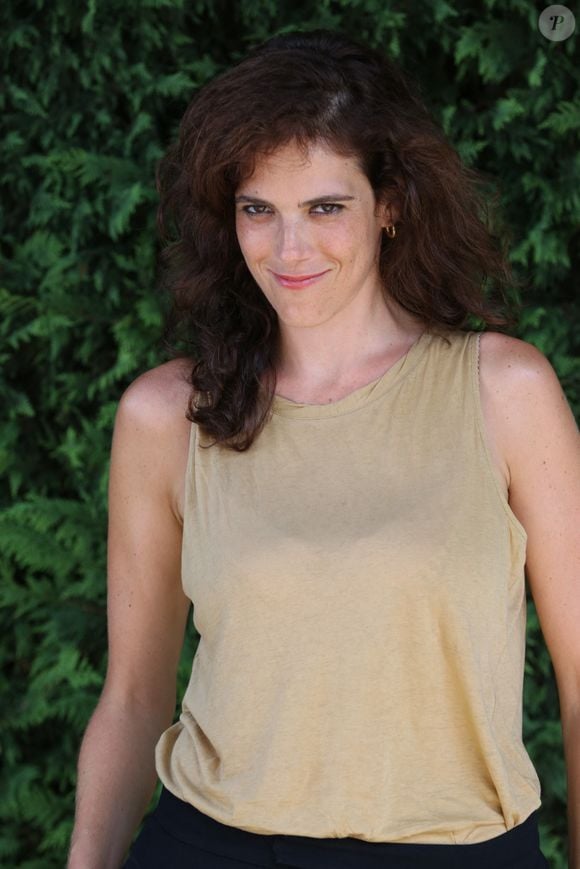 Caroline Deruas vue au photocall de L'Indomptee dans le cadre du 9e Festival du film d'Angoulême à Angoulême, France, le 28 août 2016.  Jerome Domine/ABACAPRESS.COM