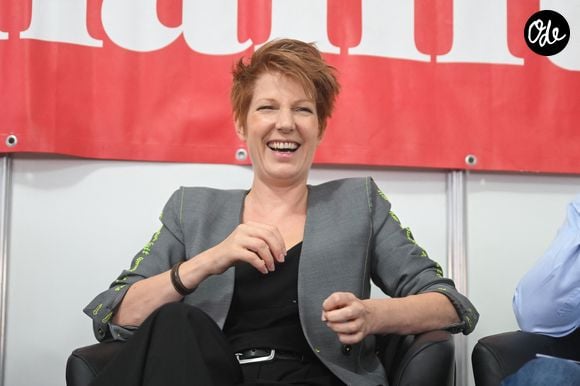 Natacha Polony - Fête de l'Humanité 2025 sur la base 217 au Plessis-Pâté le 14 septembre 2025. © Lionel Urman / Bestimage