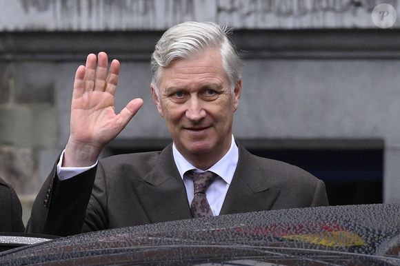 Le roi Philippe de Belgique visite l'usine FN Browning de Herstal (Belgique), le 11 février 2026.

Photo : Photonews / Bestimage