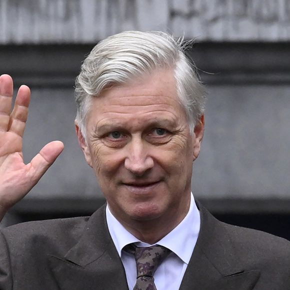 Le roi Philippe de Belgique visite l'usine FN Browning de Herstal (Belgique), le 11 février 2026.

Photo : Photonews / Bestimage