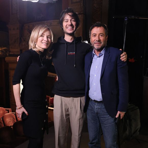 Exclusif - Felix Radu lors de l'enregistrement de l'émission "Olympiascope" au théâtre Antoine, présentée par B.Montiel et diffusée le 24 juillet 2025, à Paris, le 18 février 2025. 
© Denis Guignebourg / Bestimage