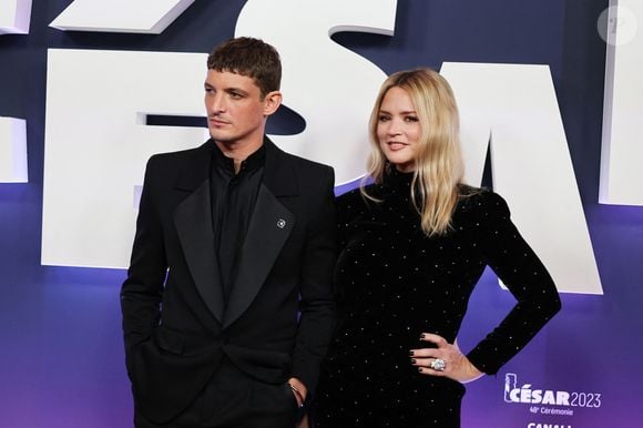 Virginie Efira et son compagnon Niels Schneider au photocall de la 48ème cérémonie des César à l’Olympia à Paris le 24 février 2023
© Dominique Jacovides / Olivier Borde / Bestimage