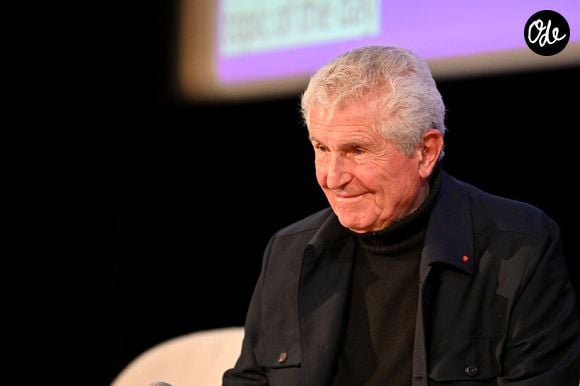 Claude Lelouch, le présiden,t d'honneur du Festival, durant l'un des Pro-Talks lors de la 2eme édition du WAIFF ( World A.I. Film Festival) à Cannes, le 21 avril 2026, un événement inédit dédié aux interactions entre les nouvelles technologies et la création cinématographique et audiovisuelle. © Bruno Bebert / Bestimage