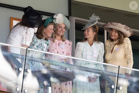 Alizee Thevenet,   Carole Middleton, Royal horse racing Royal Ascot 2025, Day 2 in Ascot, UK, June 18th, 2025. ( DANA-No: 02621758 )