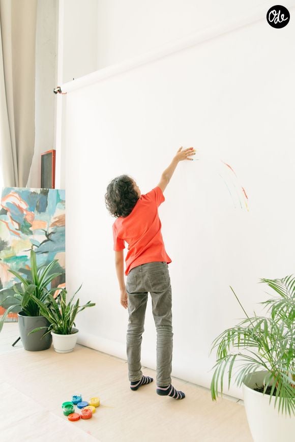 L'attrait pour les surfaces verticales s'explique notamment par le besoin de réaliser de grands mouvements amples depuis l'épaule.