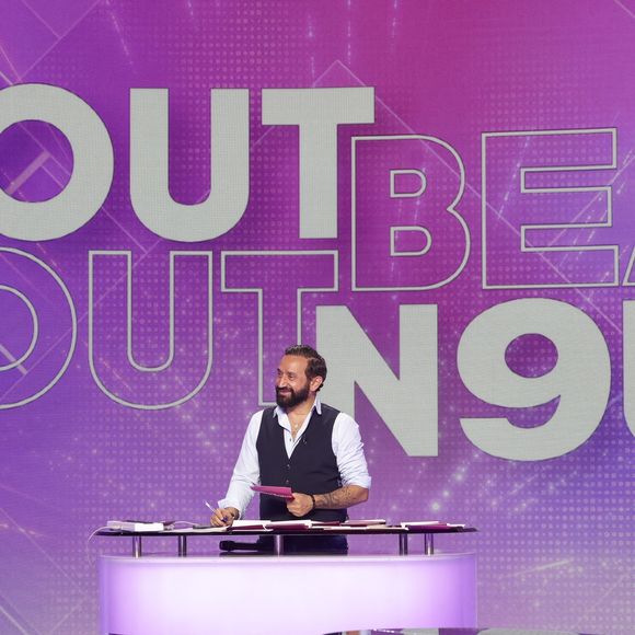 Exclusif - Cyril Hanouna, sur le plateau de  TBT9 présenté par C.Hanouna, et diffusé en direct sur W9, Paris, France. © Jack Tribeca / Bestimage