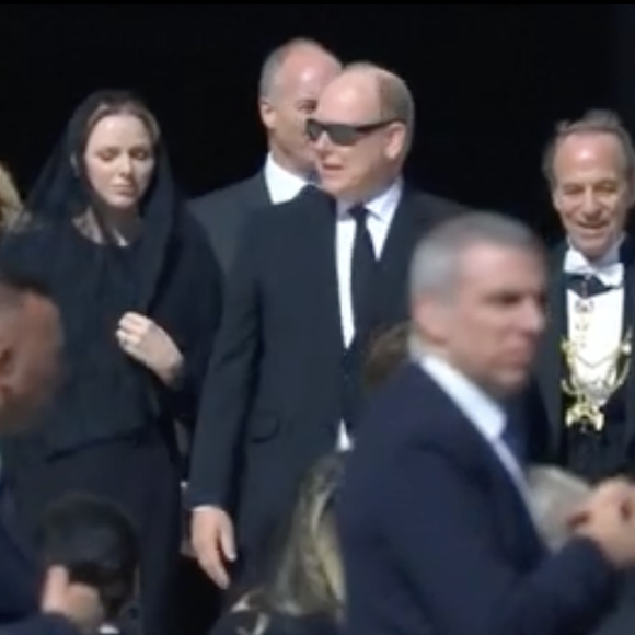 Albert et Charlene de Monaco aux obsèques du pape, le 26 avril 2025