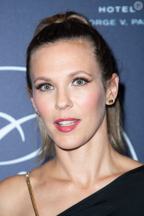 Lorie Pester lors du Global Gift Gala à l'hôtel Georges V à Paris, France, le 05 octobre 2024. Photo par Aurore Marechal/ABACAPRESS.COM