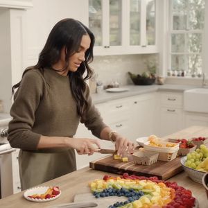 En parlant notamment de cuisine et de jardinage. 

Netflix - WIth Love, Meghan (Capture) 2025 - (JLPPA / Bestimage).