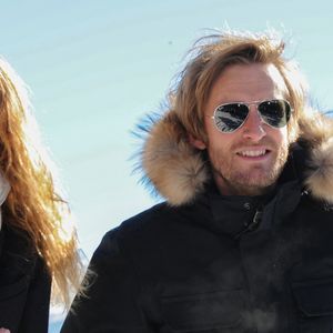 Elodie Fontan et Philippe Lacheau fêtant le succès de 'Babysitting 2' lors du 19ème Festival du Film de Comédie de l'Alpe d'Huez, à l'Alpe d'Huez, France, le 15 janvier 2016. Photo by Mireille Ampilhac/ABACAPRESS.COM