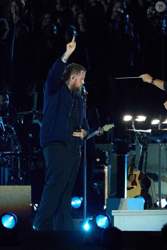 Jelly Roll à la soirée concert "Grace for the World" au Vatican le 13 septembre 2025 ; un concert unique sur la place Saint-Pierre. Backgrid UK/ Bestimage