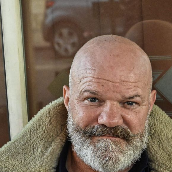 Philippe Etchebest sur le tournage de l'émission "Cauchemar en Cuisine" à Agen, le 20 février 2023.