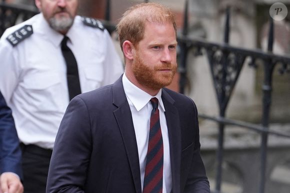Le duc de Sussex arrive à la Cour royale de justice, au centre de Londres, au Royaume-Uni, pour faire appel d'une décision de la Haute Cour concernant sa plainte contre le ministère de l'Intérieur au sujet du niveau de sécurité dont il bénéficie lorsqu'il est au Royaume-Uni. Photo by Tayfun Salci/ZUMA Press Wire/ABACAPRESS.COM