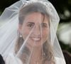 La comtesse signerait de son nom de jeune fille
La comtesse Natacha Roumiantzoff-Pachkevitch arrive à son mariage avec l'archiduc Alexandre de Habsbourg-Lorraine à l'église Saint-Pierre de Beloeil, le 29 septembre 2023 en Belgique. Photo by David NIVIERE