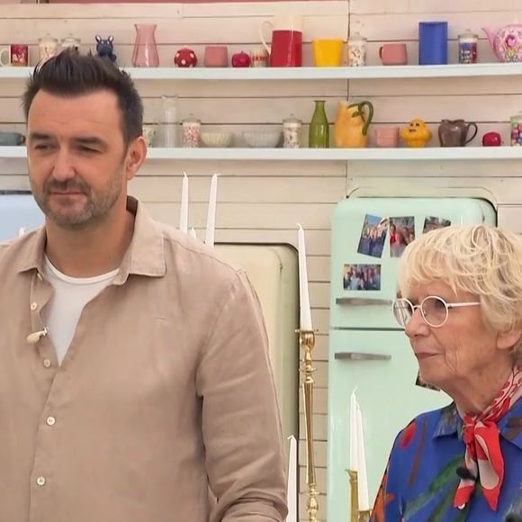 Cyril Lignac et Mercotte lors de la finale du saison 14 du "Meilleur pâtissier", diffusée le 11 décembre 2025 sur M6.

Capture d'écran M6 / Le Meilleur pâtissier