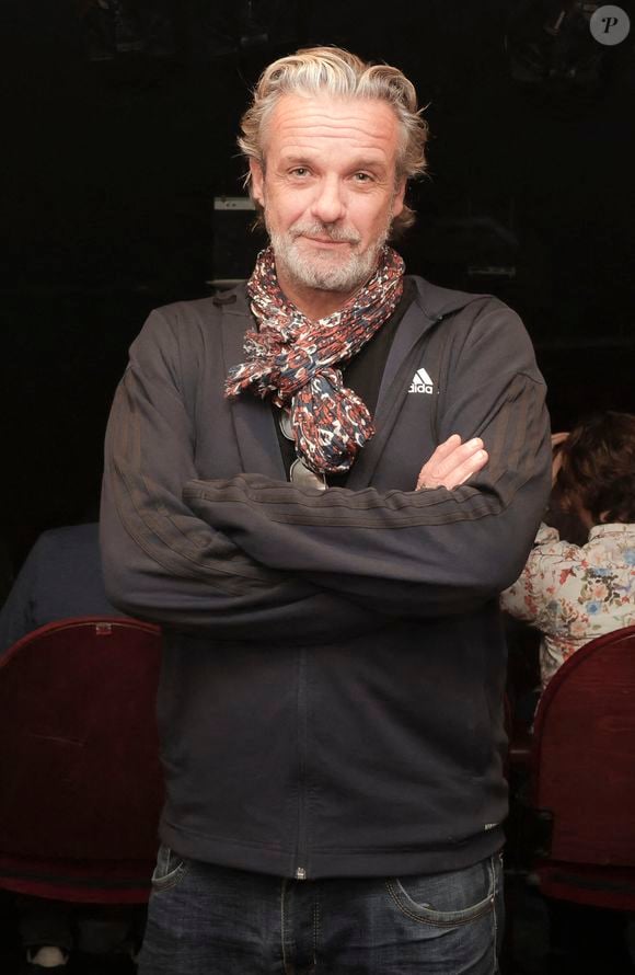 Exclusif - David Brécourt (metteur en scène de la pièce) - People à la générale de la pièce de Louis-Michel Colla "Un gêne entre nous" au théâtre des Mathurins à Paris le 18 octobre 2023. © Jack Tribeca / Bestimage