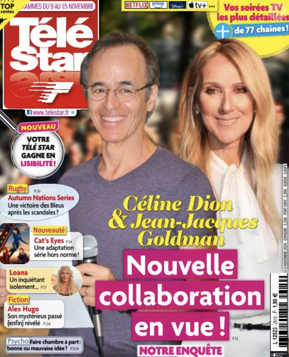 Couverture du magazine Télé Star, paru le 4 novembre 2024