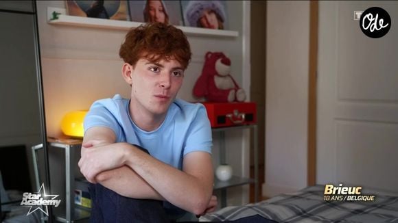 Brieuc fait partie de la nouvelle promotion de la "Star Academy". Capture d'écran TF1