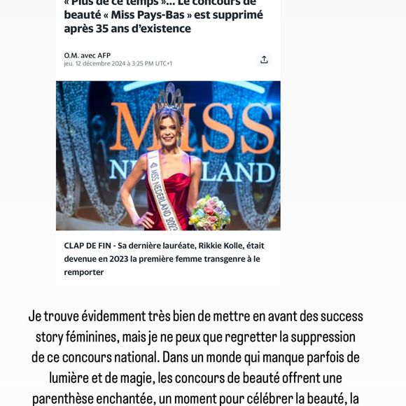 Sylvie Tellier, Instagram