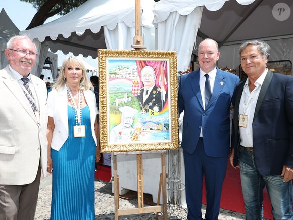 Le prince Albert II de Monaco - Cérémonie d'ouverture de la 6ème édition des Rencontres des Sites Historiques Grimaldi de Monaco, et remise des Trophées aux Officiels le 14 juin 2025.
© Caudia Albuquerque / Bestimage