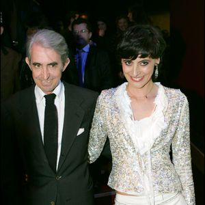 Inès de la Fressange et son mari Luigi d’Urso - Soiree d’ouverture du Festival du Film de Paris. RINDOFF-GUIREC / BESTIMAGE