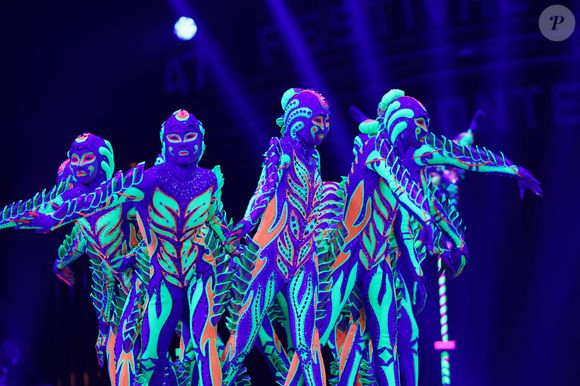 La troupe Bud x Roses, de la New Generation lors de la soirée d'ouverture de la 47ème édition du Festival International du Cirque de Monte-Carlo à Monaco, le 17 janvier 2025. © Jean-Charles Vinaj/Pool Monaco/Bestimage