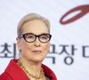 Meryl Streep, Apr 8, 2026 : L'actrice Meryl Streep lors d'une conférence de presse pour la comédie dramatique "Le Diable s'habille en Prada 2" à Séoul, Corée du Sud. (Photo by Lee Jae-Won/AFLO)