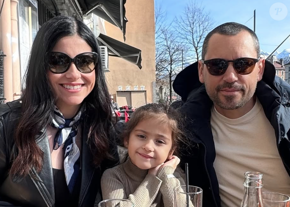 Delphine et Olivier Colas. Capture Instagram Familles Colas