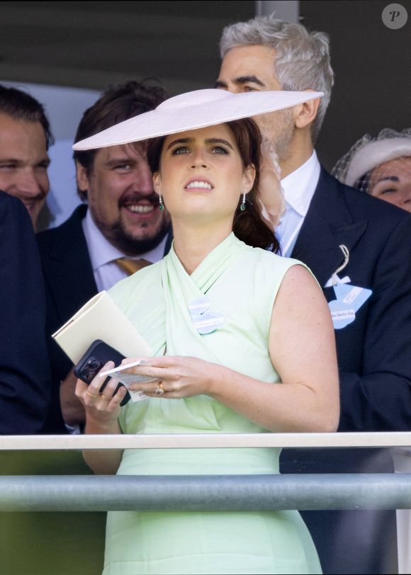 La princesse Eugenie d’York assiste aux courses hippiques "Royal Ascot 2024" à Ascot © Dana Press / Bestimage